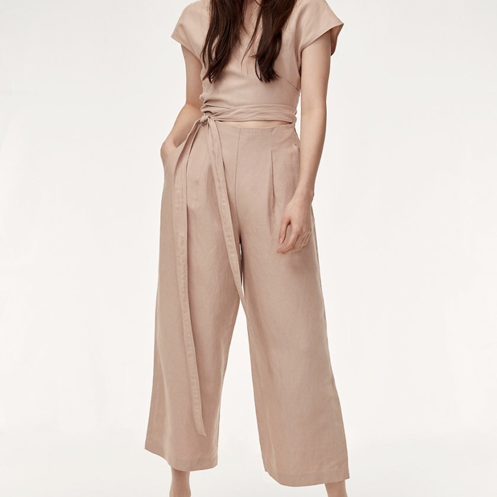 NWOT Aritzia Wilfred Brax Jumpsuit Size 0 in Cairo